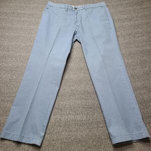 Tommy Hilfiger Pants Mens 36x30 Blue Custom Fit Chino Straight Leg Cotton Casual